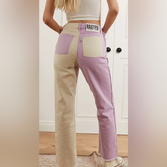 The Ragged Priest. Dad fit two tone jeans. Size 24. NWOT - Picture 13 of 14